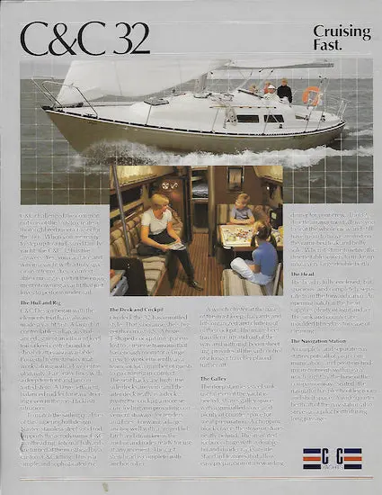 C&C 32 Express Cruiser Brochure 1