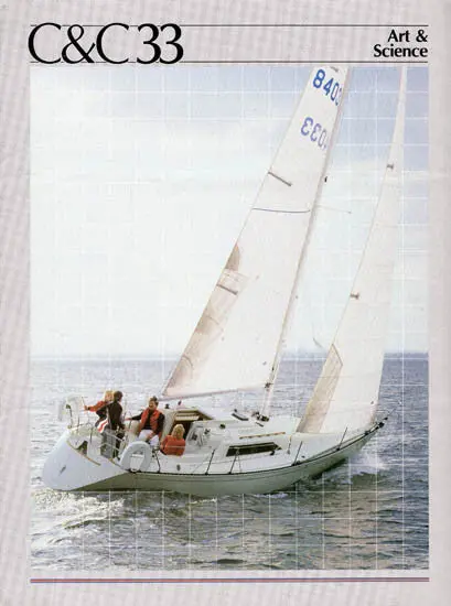 C&C 33 Sailboat Brochure 1