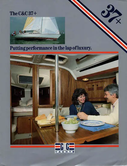 C&C 37+ Sailboat Catalog 1