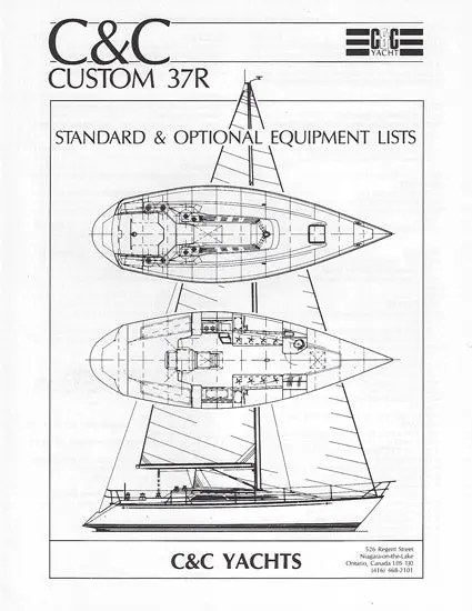 C&C 37R Detailed Specifications Guide 1