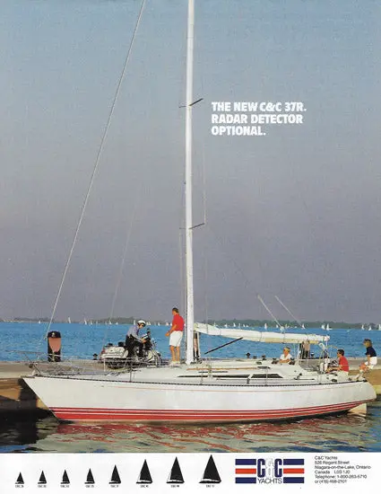 C&C 37R Performance Yacht Brochure 1