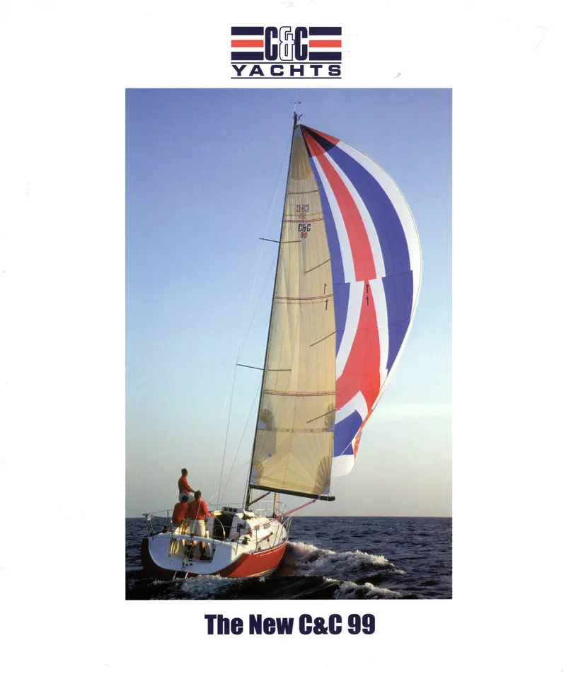 C&C 99 Racing Yacht Brochure – Lightweight Construction & Competitive Racing Package 1