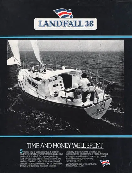 C&C Landfall 38 Cruiser Brochure 1