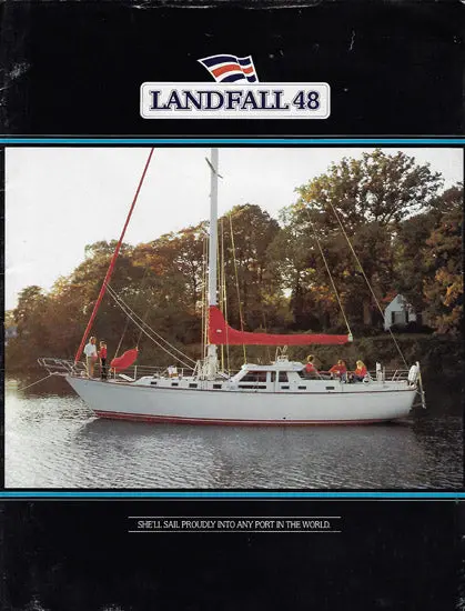 C&C Landfall 48 Bluewater Cruiser Poster Guide 1
