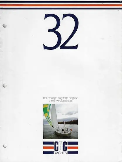 C&C Yachts 32-Foot Sailboat Brochure 1