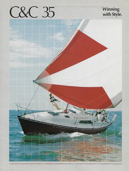 C&C Yachts 35 Mark Ii Promotional Brochure 1