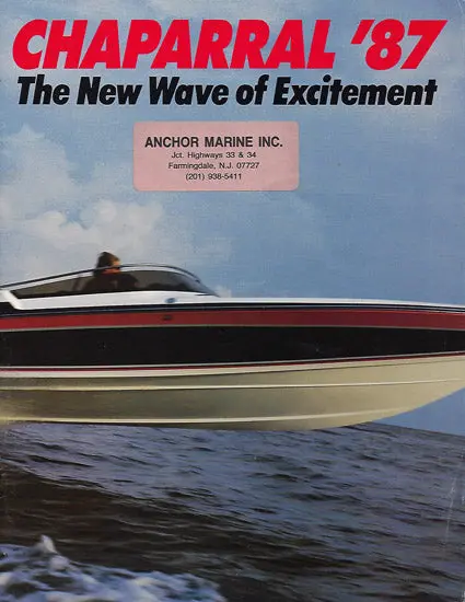 Chaparral 1987 Powerboat Catalog 1