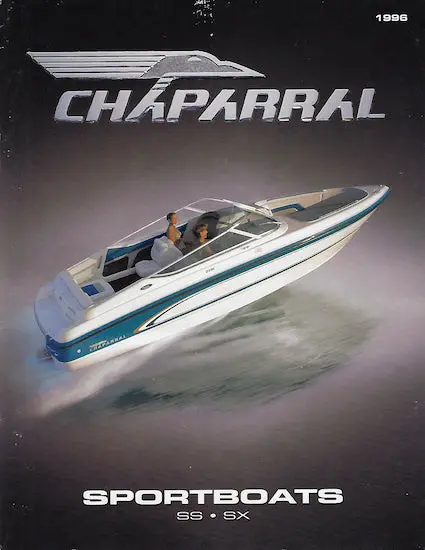 Chaparral 1996 Ss Sport Boat Brochure 1