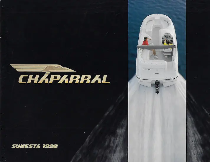 Chaparral 1998 Sunesta Deck Boat Brochure 1