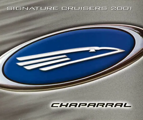 Chaparral 2001 Signature Cruisers Brochure 1