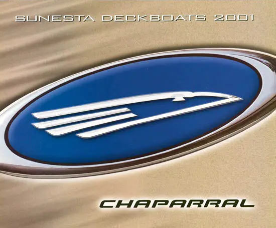 Chaparral 2001 Sunesta Deck Boat Catalog 1