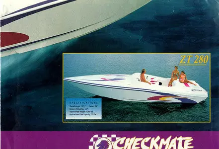 Checkmate 1997 Compact Boat Specifications Sheet 1