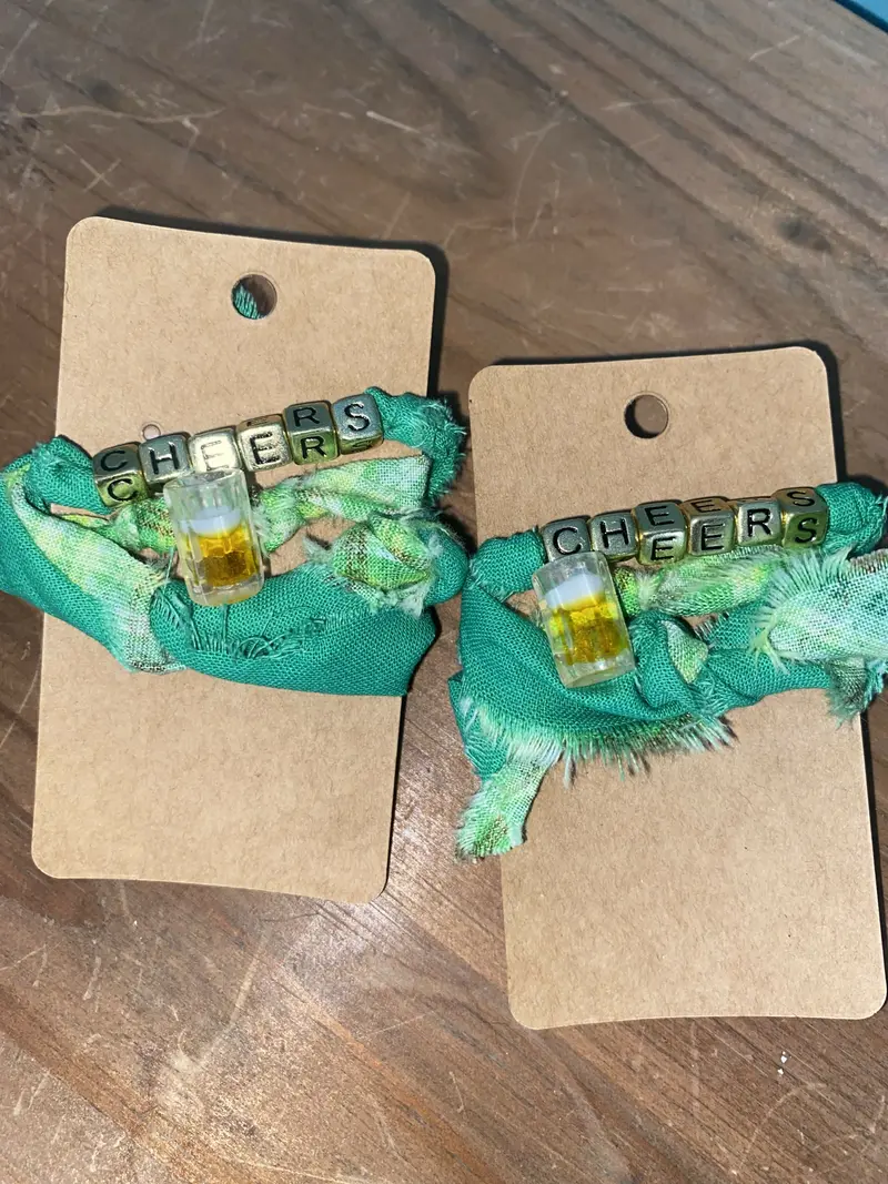 Cheers Multi-Wrap With Beer Charm – Fun Celebration Accessory 1