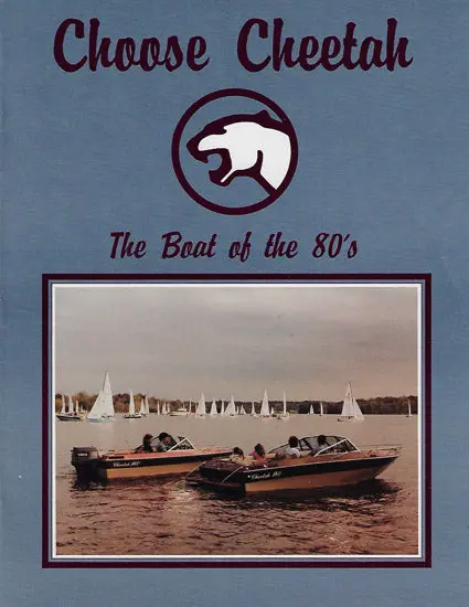 Cheetah Performance Boat Brochure (1980S) 1