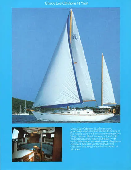 Cheoy Lee 41 Offshore Cruising Yacht Brochure 1