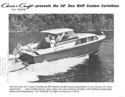 Chris-Craft Sea Skiff 32 Corinthian Spec Sheet 1