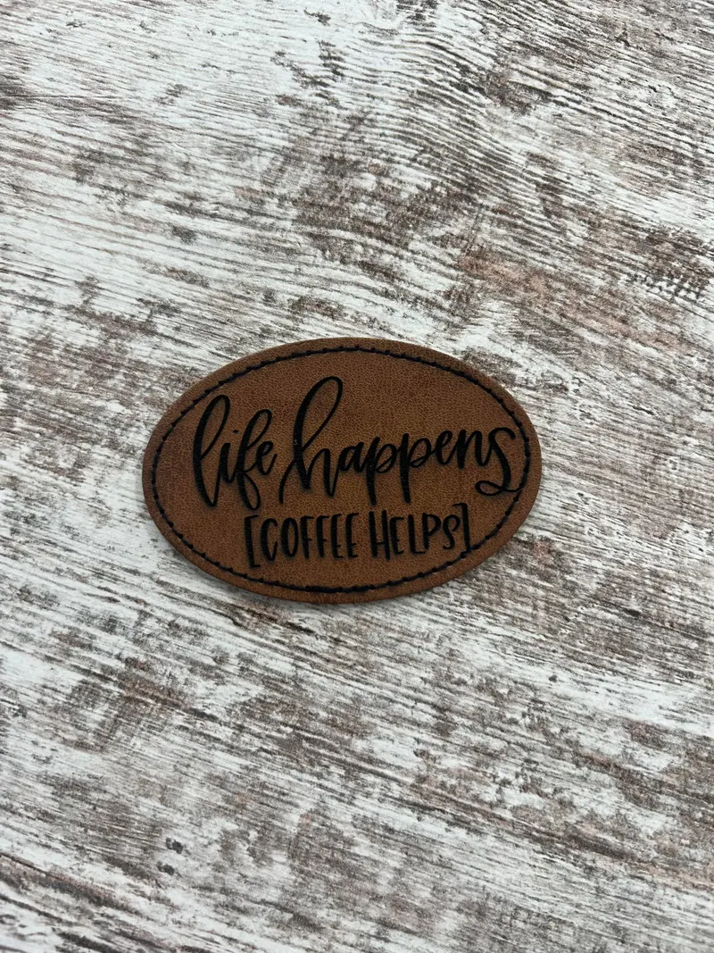 Coffee Lover Embroidered Hat Patches 2