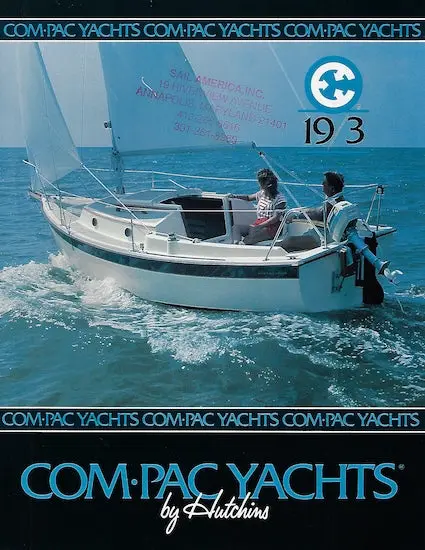Com-Pac 19/3 Weekender Sailboat Brochure 1