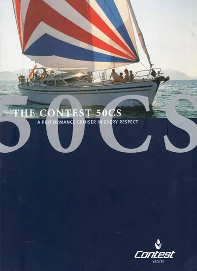 Contest 50Cs Cruiser Brochure – Bluewater Readiness & Customization Guide 1