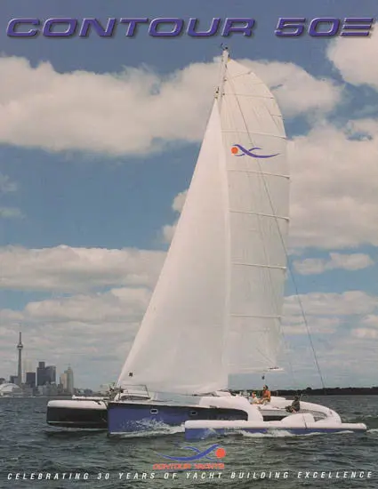 Contour 50 Bluewater Yacht Brochure 1