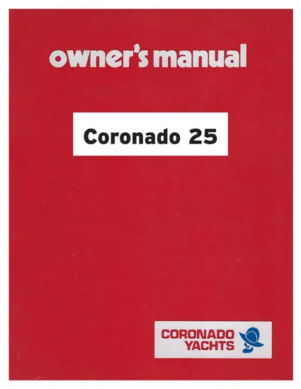 Coronado 25 User Handbook 1