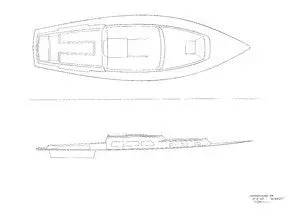 Coronado 34 Deck Layout Schematic 1