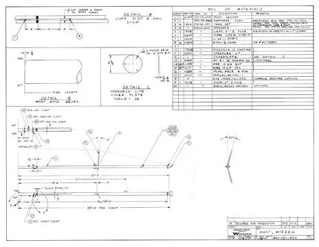 Coronado 41 Mizzen Mast Layout 1