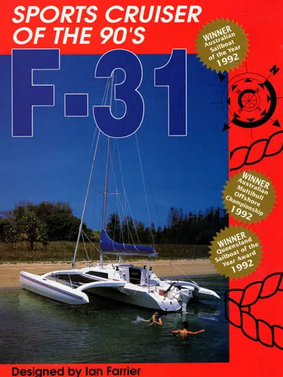 Corsair F-31 Folding Multihull Sailboat Brochure 1