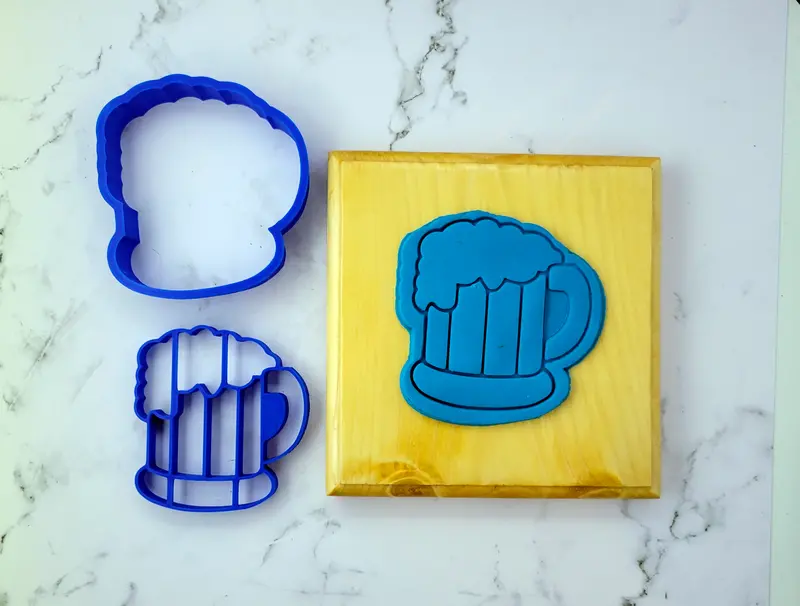 Craft Beer Mug Cookie Cutter Set (2-Piece) 1