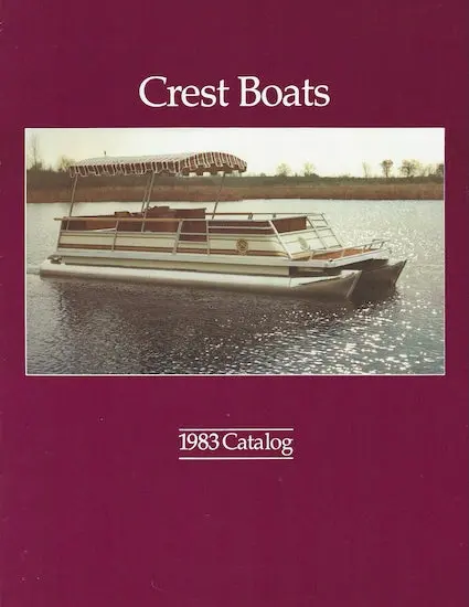 Crest 1983 Brochure – Vintage Boat Overview 1