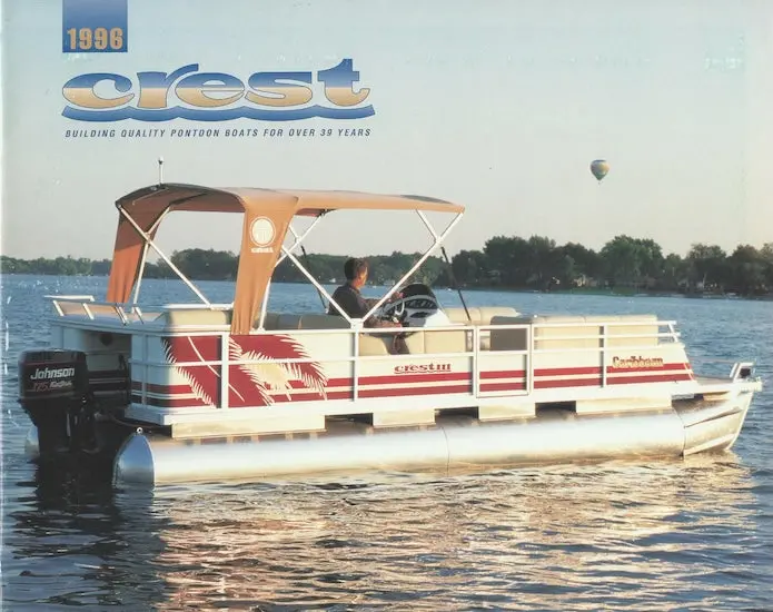 Crest Boats 1996 Model Year Brochure – Recreational Runabout Catalog 1