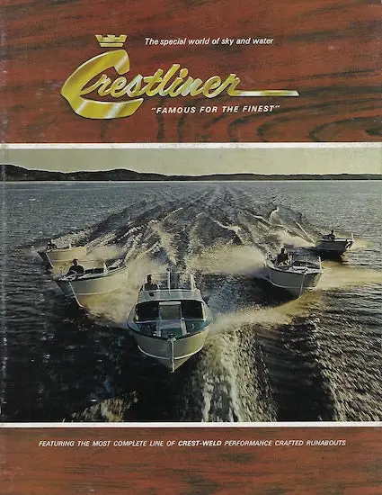 Crestliner 1960S Vintage Boat Catalog 1