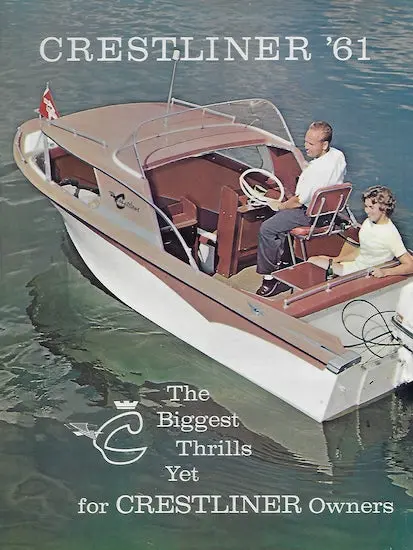 Crestliner 1961 Aluminum Boat Brochure 1