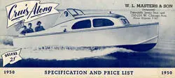 Cruis Along 1950 Price List For Classic Boats 1