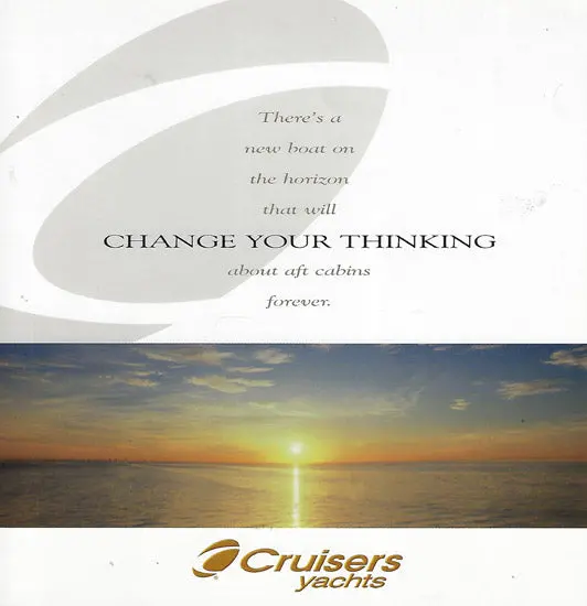 Cruisers 4450 Express Cruiser Specifications Brochure 1