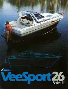 Cruisers Veesport 26 Series Iii Powerboat Brochure 1
