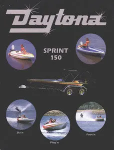 Daytona Sprint 150 Compact Powerboat Brochure 1