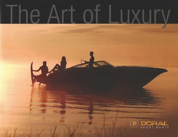 Doral 2005 Sport Boats Brochure – Agile Hull Designs And Family-Friendly Features 1