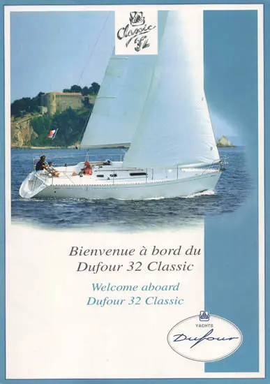 Dufour 32 Classic Sailboat Brochure 1