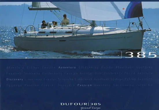 Dufour 385 Grand Large Sailing Yacht Brochure 1
