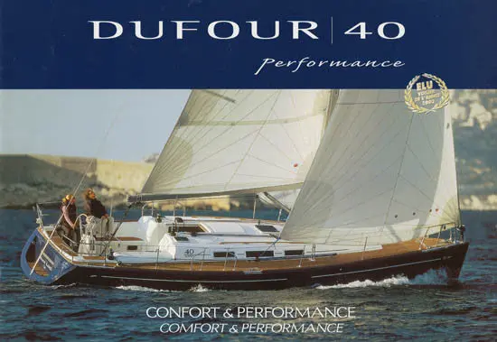 Dufour 40 Modern Cruising Yacht Brochure 1