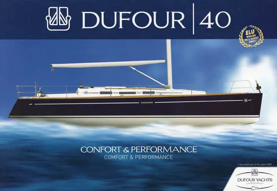 Dufour 40 Owner'S Guide And Features Brochure 1
