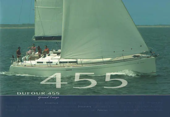 Dufour 455 Grand Large Performance Cruiser Brochure 1