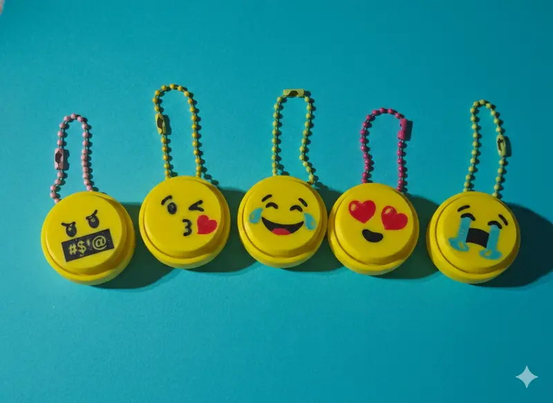 Emoji Face Fidget Clicker – Expressive Multi-Click Stress Relief Tool 1