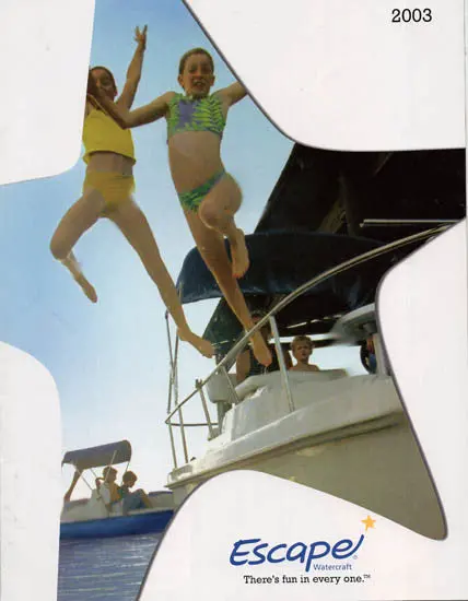 Escape 2003 Jet Ski Model Brochure 1
