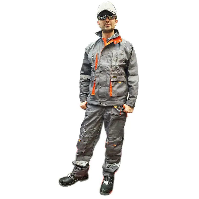 European-Style Workwear – 235 Gsm 100% Cotton Shirt & Pant Combo (Ps) 1