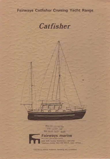 Fairways Catfisher Fishing Boat Brochure 1