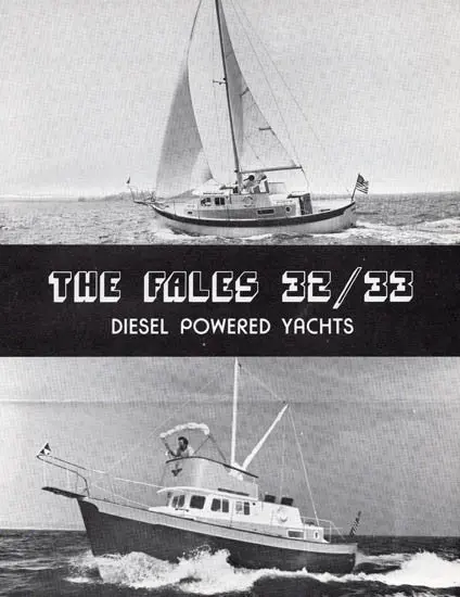 Fales 32–33 Powerboat Brochure And Technical Summary 1