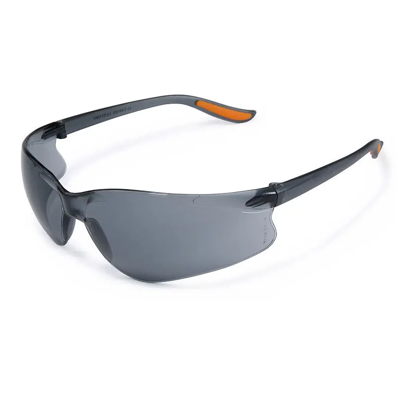 Fargo Smoke Orange Safety Spectacles – Scratch-Resistant, Uv-Protected Lens 1