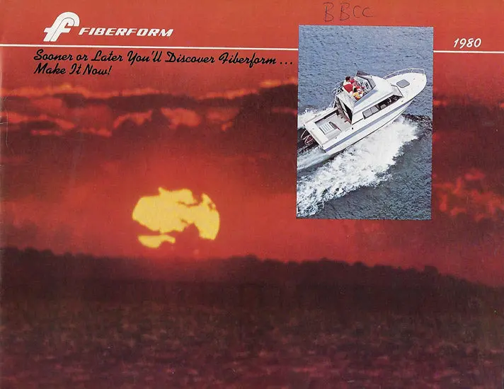 Fiberform 1980 Classic Runabout Brochure And Historical Overview 1